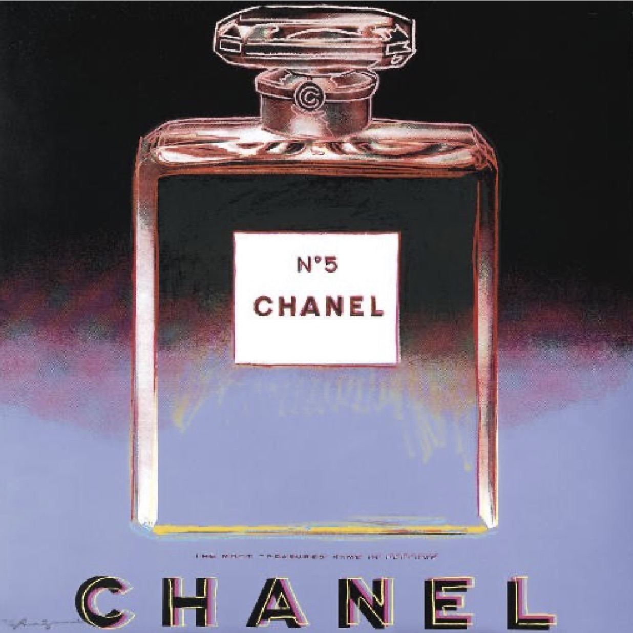 Andy Warhol, Chanel, from Ads, 1985