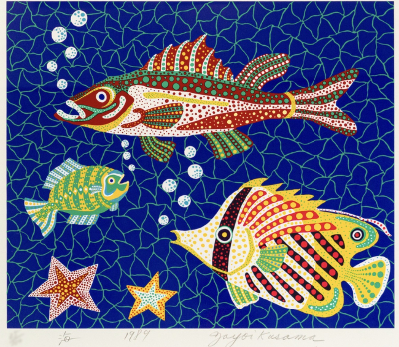 Yayoi Kusama, Sea, 1989