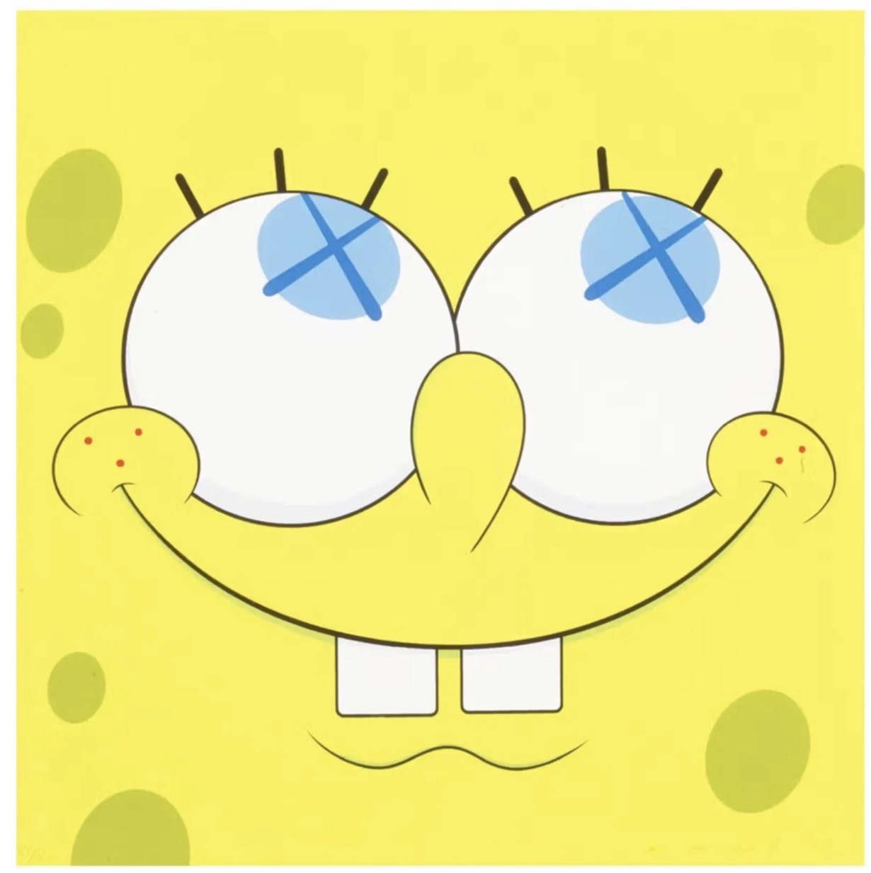 KAWS, KAWSBOB (Yellow), 2011